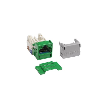 Commscope 1-PORT MOD JACK 110 8W8P UTP, T568A/B CAT6A IP10 X10D 360 MGS600-226